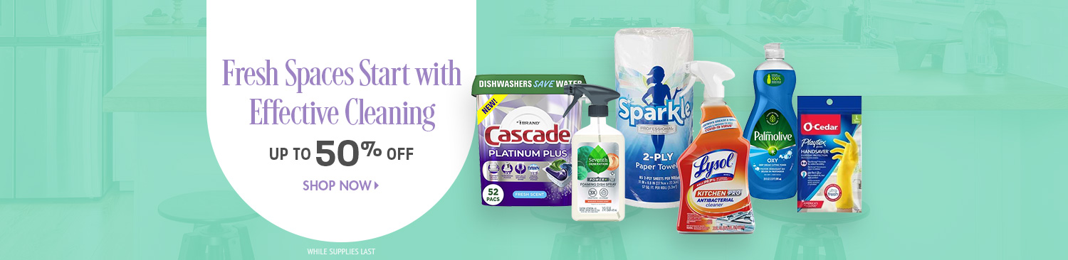 Save on Breakroom Cleaning Products