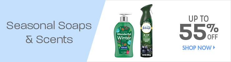 Save on Seasonal Soaps and Scents