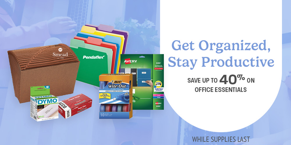 Save on General Office and Organization Supplies