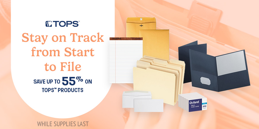 Save on TOPS Brand Products
