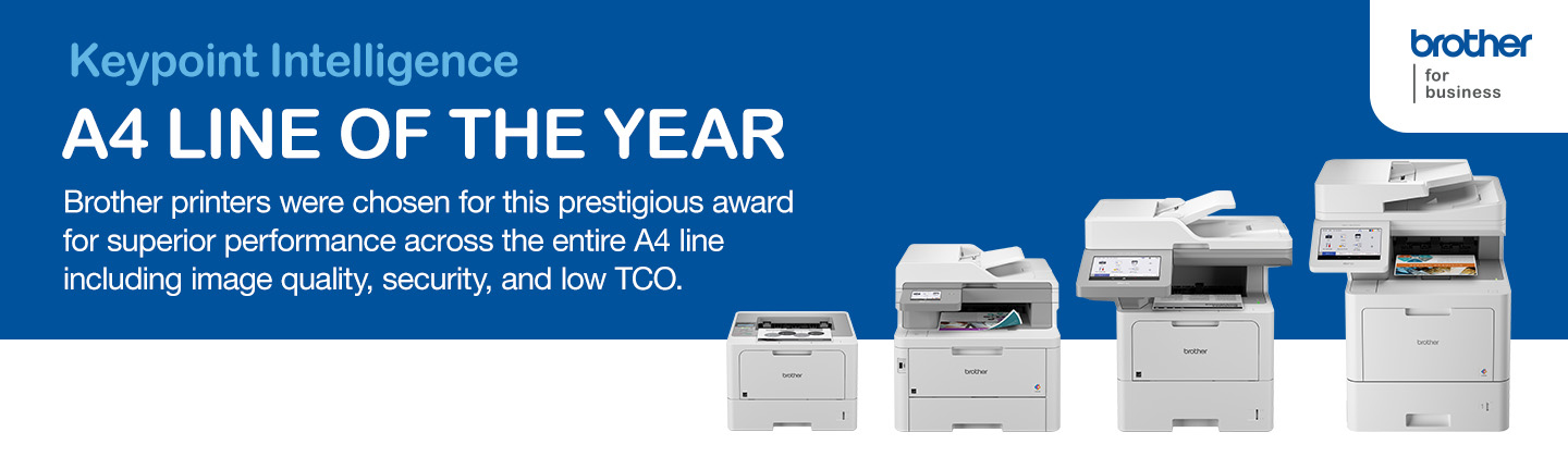 A4 Printer Line is Line of the Year for its superior performance and quality.