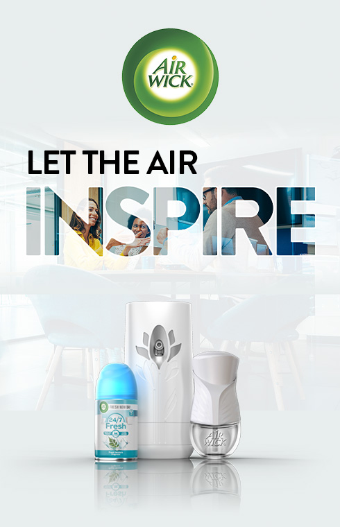 Let the air inspire with Airwick air fresheners